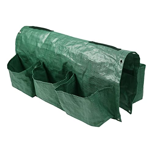 F Fityle Gemüse-Pflanzbeutel mit 6 Taschen Pflanztopfbehälter Multifunktionale Pflanztasche Garten-Anbautasche für Gewächshaus-Farm-Kartoffeln von F Fityle