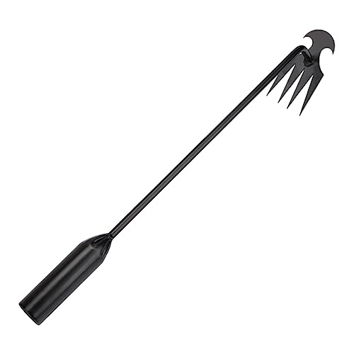 F Fityle Hand-Unkrautjäter, Unkrautjäter aus Kohlenstoffstahl, tragbares Gartengerät, Garten-Unkrautjäter-Werkzeug, 50CM von F Fityle