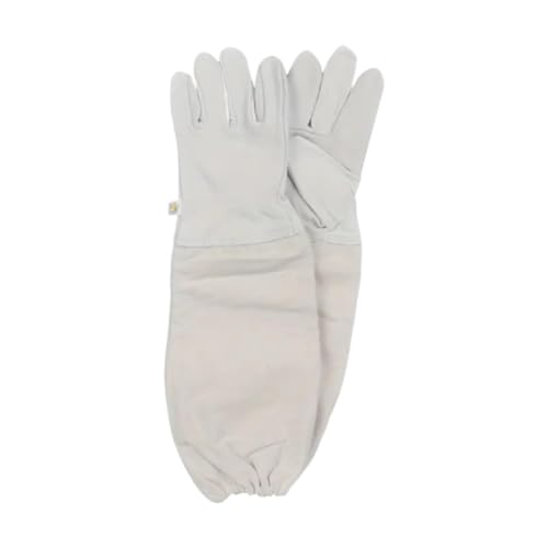 F Fityle Imkerhandschuhe Imkerhandschuhe 1 Paar Premium Praktisch mit elastischen Bündchen Imkerzubehör Schutzhüllen von F Fityle