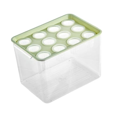 F Fityle Innenhydrokroponik -Werkzeug -Mikrogreen -Wachstumskit, Weder resistente transparente stabile Hydroponik -System -Wachstumskit zum Anpflanzen, Grüner Deckel von F Fityle