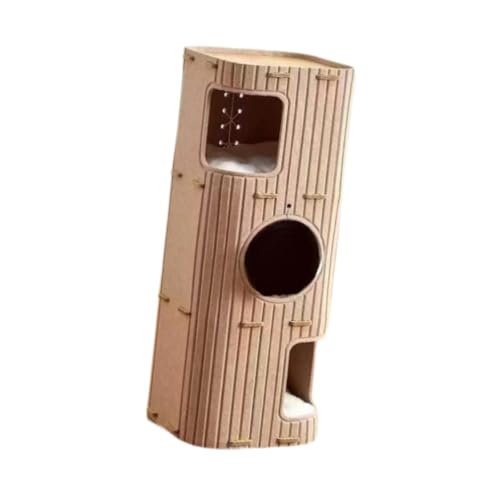 F Fityle Katzenhaus Katzenbaum Versteck Filz Kratzfest Schlafplatz Gemütlich Geschlossen Kletterhöhle Indoor Katzen Kratzbaum, Braun F Fityle Katzenhaus Katzenbaum Versteck Filz Kratzfest Schlafplatz Gemütlich Geschlossen Kletterhöhle Indoor Katzen Kratzbaum, Braun von F Fityle