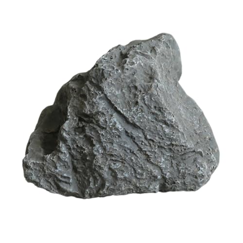 F Fityle Landschaft Rock Dekorative Stein Fiberglas Multifunktionale Zubehör Hoch Simulation Leichte Garten Dekoration, Grau 19x11x14cm F Fityle Landschaft Rock Dekorative Stein Fiberglas Multifunktionale Zubehör Hoch Simulation Leichte Garten Dekoration, Grau 19x11x14cm von F Fityle