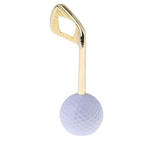 F Fityle Lustig Flaschenöffner Bieröffner Bierflaschenöffner Golfball Golf Ball Bottle Opener - Gold von F Fityle