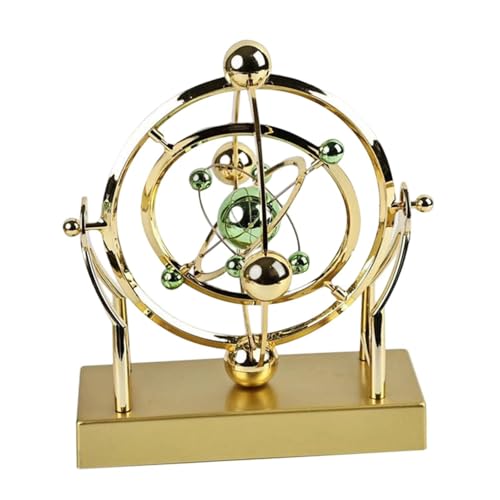 F Fityle Motion Schreibtisch Spielzeug Schaukel Balance Bälle Tisch Ornament Kunst Handwerk Wissenschaft Spielzeug für Regal Tisch Mittelstück Arbeitsplatte von F Fityle