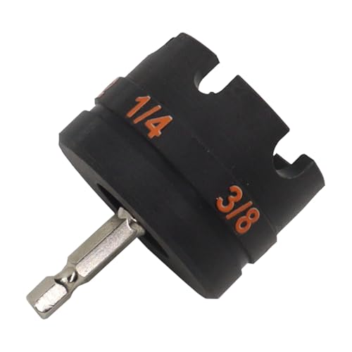 F Fityle Mutternbohraufsatz für 1/4", 3/8" und 1/2" Gewindestangen. Schnelles Entfernen von Muttern und Schrauben, Pp von F Fityle