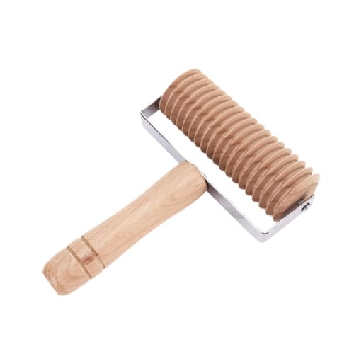 F Fityle 1 Holz Pasta Schneider, 360 Grad Drehung Pasta Strang Pasta Werkzeug, 13x17cm Küchenwerkzeug für Selbstgemachte Spaghetti von F Fityle