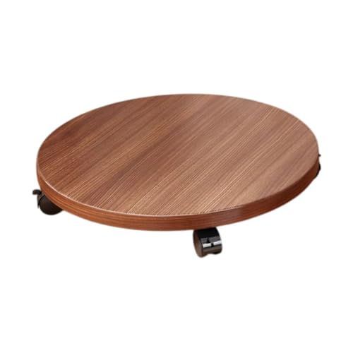 F Fityle Potpflanze Roller Ständer mit Rädern vielseitiger Tablettpalette 360 ​​° abschließbarer Zaubernde, Size S von F Fityle