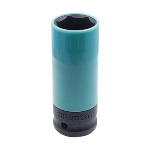 F Fityle Radsteckschlüssel-Bolzenentferner für 1/2-Zoll-Antriebsschlagschrauber zum Entfernen beschädigter Bolzen, Muttern, Schrauben, Werkzeug zum Entfernen, Himmelblau, 22mm F Fityle Radsteckschlüssel-Bolzenentferner für 1/2-Zoll-Antriebsschlagschrauber zum Entfernen beschädigter Bolzen, Muttern, Schrauben, Werkzeug zum Entfernen, Himmelblau, 22mm von F Fityle