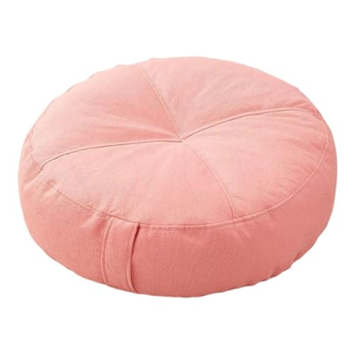 F Fityle Rundes Bodenkissen, Bodensitzkissen, hochwertig, weich, dekorativ, Meditationskissen für, Schlafsofa, Büro, Balkon, Rosa F Fityle Rundes Bodenkissen, Bodensitzkissen, hochwertig, weich, dekorativ, Meditationskissen für, Schlafsofa, Büro, Balkon, Rosa von F Fityle