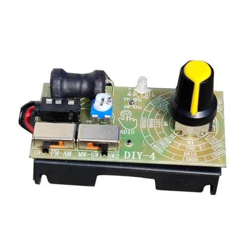 F Fityle SW-Radiomodul mit LED-Anzeige, batteriebetrieben, DIY-Radiomodul-Kit, 4-Band F Fityle SW-Radiomodul mit LED-Anzeige, batteriebetrieben, DIY-Radiomodul-Kit, 4-Band von F Fityle
