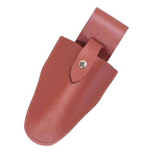 F Fityle Scherenhalter, Gartenwerkzeughülle, Sammeltasche, Schutzhülle, Handwerkzeugtasche, PU- für Gartenschere, Nähschere, Khakibraun von F Fityle