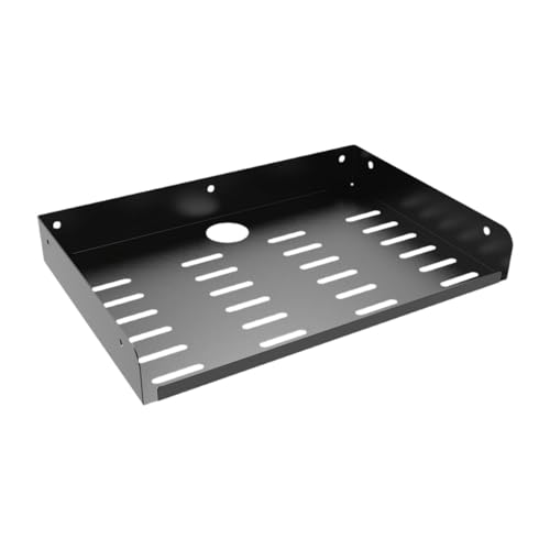 F Fityle Schwimmendes Regal Hochleistungsdekorative Moderne stabile Lagerregal Hängende Regal für Router Entertainment Center von F Fityle