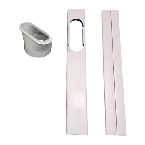 F Fityle Tragbares -Fensterlüftungsset, verschiebbares -Entlüftungsset und Platten, zu installierende, verstellbare Fensterdichtung für den, 2 StÜck von F Fityle