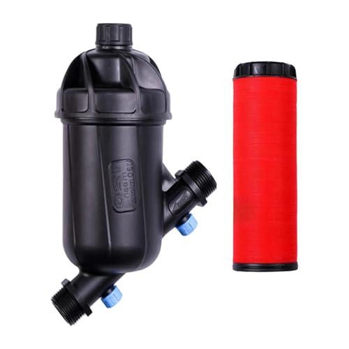 F Fityle Tropfbewässerungsfilter-Set, Y-Wasserfilter, effektives Filtrations-Bewässerungswerkzeug für die Bewässerung von Gewächshäusern zu Hause, Gartenarbeit von F Fityle