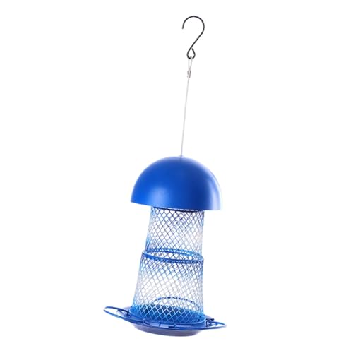 F Fityle Vogelfutterstation, Vogelfutterstation, eichhörnchensicheres, wetterbeständig, Futterstation für Terrassenfinken, Kardinal, Blauhäher, Blau F Fityle Vogelfutterstation, Vogelfutterstation, eichhörnchensicheres, wetterbeständig, Futterstation für Terrassenfinken, Kardinal, Blauhäher, Blau von F Fityle