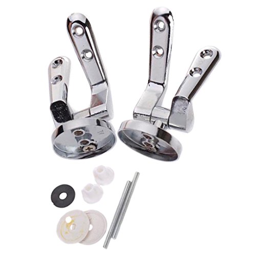 Premium aus aus WC- Befestigung Set Scharniere Toilettendeckel Deckel von F Fityle