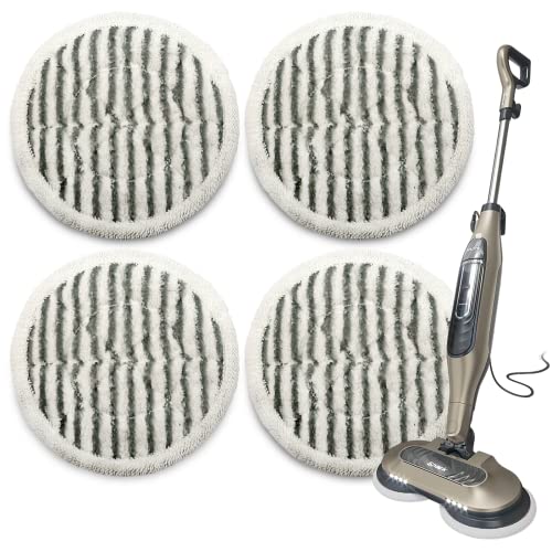 F Flammi Steam & Scrub Wischmopp-Pads für Shark S8201 S8001 S7001 S7201 S7000AMZ S7000 S7005 S7020 S7001C Dampfreiniger und Scheuermopp Schmutzgriff Dampfreiniger Ersatzpads von F Flammi