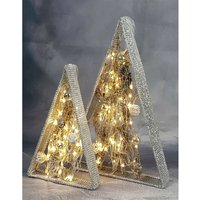 F-h-s International - Deko-Drahtpyramide, 30 LEDs, Timer, Höhe 32 cm F-h-s International - Deko-Drahtpyramide, 30 LEDs, Timer, Höhe 32 cm von F-H-S INTERNATIONAL