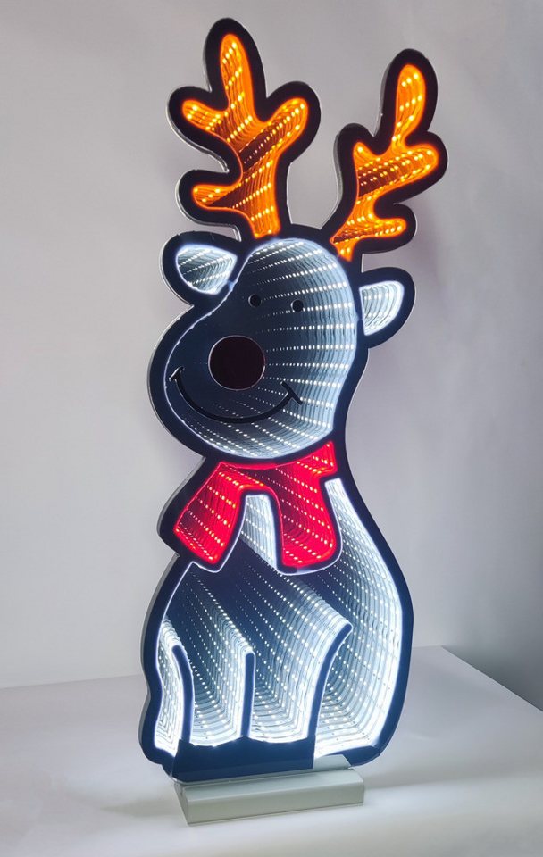 F-H-S International LED-Leuchtmittel LED Elch mit Infinity Effekt 60cm F-H-S International LED-Leuchtmittel LED Elch mit Infinity Effekt 60cm von F-H-S International