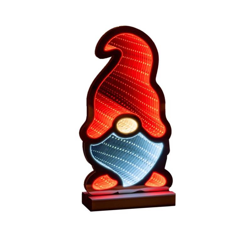 F-H-S International LED-Leuchtmittel LED Weihnachtswichtel mit Infinity Effekt 30cm von F-H-S International