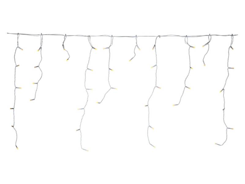 F-H-S International LED-Lichterkette, Eisregen 240 LEDs 6m 6/18h Timer weiß von F-H-S International