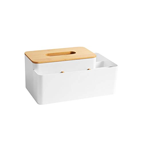 F-HOME Kosmetiktücherboxen, Einfache Art Gewebe Aufbewahrungsbox Taschentuchbox Multifunktionale Aufbewahrungsbox for Wohnzimmertisch (Größe : L) von F-HOME