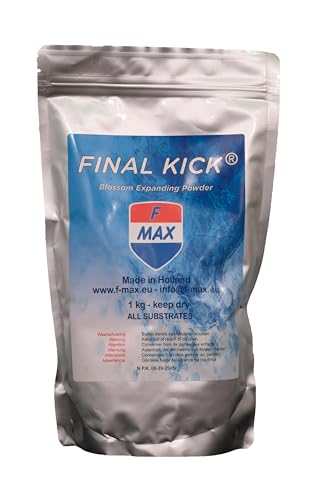 F-Max Final Kick 1Kg Beutel Pulver Dünger Blütenaktivator mit Si von F-MAX