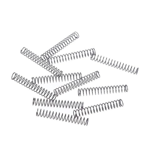F-MINGNIAN-SPRING 100PCS Kleine Edelstahl Kugelschreiber Druckfedern (Größe : 0.4mm×4mm×25mm) von F-MINGNIAN-SPRING