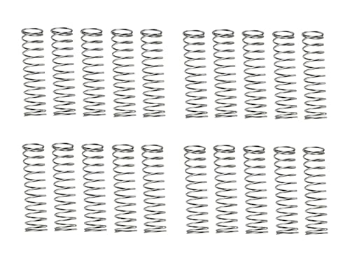 F-MINGNIAN-SPRING 20pcs 0.5mm 0.5x5mm Edelstahl Druckfeder Drahtdurchmesser 0,5 mm Außendurchmesser 5 mm Länge 10-50mm (Größe : 25mm) von F-MINGNIAN-SPRING