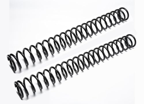 F-MINGNIAN-SPRING Federstahl-Spiralfeder, 1,5 mm Draht-Durchmesser (8-30) mm Außendurchmesser x 200 mm Länge, 2 Stück, 1.5x20x200mm von F-MINGNIAN-SPRING