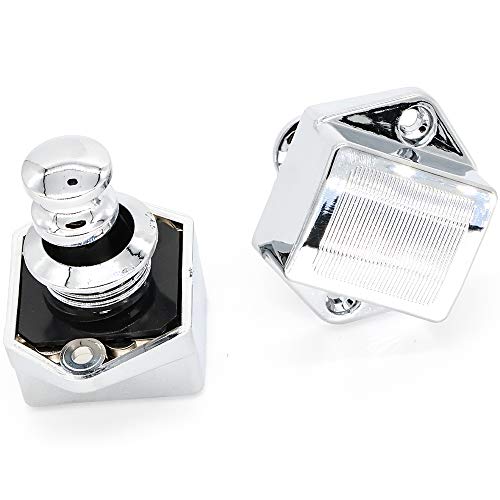 2 Stück Push Lock Schloss Push Button Fang Türschloss 15-27 mm Für Boote Pferdebox Camper Van Wohnwagen von F Season