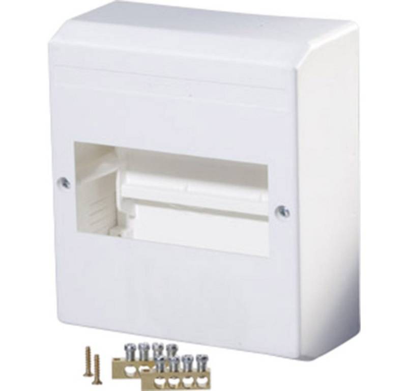 F-Tronic Verteilerbox F-Tronic 7260015 KV06K Verteilerschrank Aufputz Anzahl Teilungen = 6 A von F-Tronic