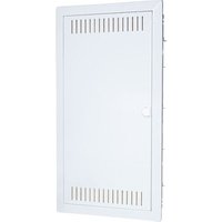 HW/Unterputz-Kommunikationsverteiler 5-reihig mit Montageplatte mit 3-fach-Steckdose F-Tronic von F-Tronic