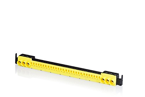 F-Tronic 9910012 Steckklemme Gelb Leiter-Typ = PE, 24 x 2,5 x 2,3 cm von F-tronic