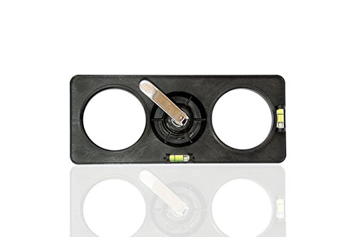 f-tronic Bohrschablone mit Schnellspanngriff, Hohlwand, BOS2 von F-tronic