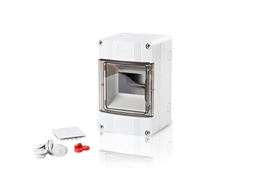 f-tronic Feuchtraum-Kleinverteiler IP65, 4 Module, APV4 von F-tronic