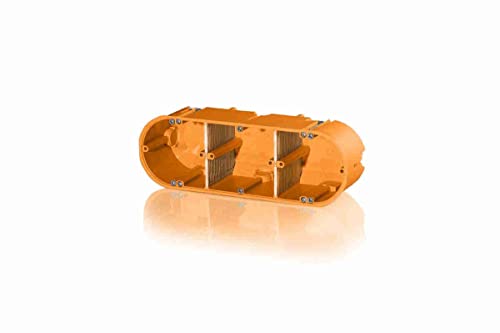 f-tronic Hohlwand-Gerätedose massiv, 3-fach, 60mm tief, HW30, orange, Inhalt: 5, 5 Stück f-tronic Hohlwand-Gerätedose massiv, 3-fach, 60mm tief, HW30, orange, Inhalt: 5, 5 Stück von F-tronic