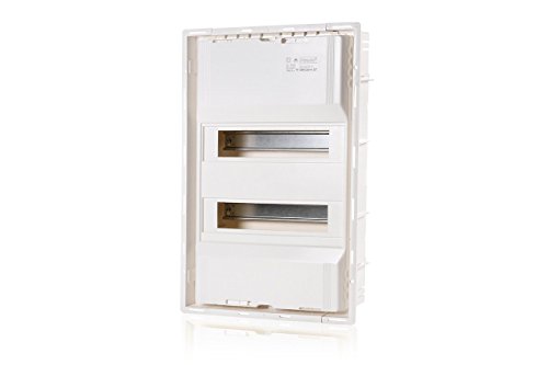 f-tronic Hohlwand-Kleinverteiler Jumbo, 24+4 Module, Schraubklemme, HWV24+4ST von F-tronic