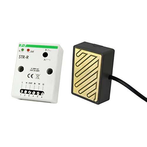 F&F STR-R Rolladensteuerung Sensorrelais mit Schnee Regen Sensor Relais Treiber Niederschlagssensor von F&F