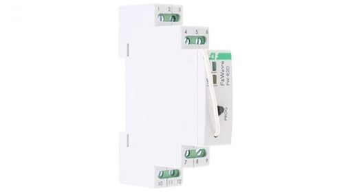 Funk-Doppelrelais bistabil - Montage DIN 85-265V AC/DC Multifunktion FW-R2D-P f&f 5902431670928 von F&F