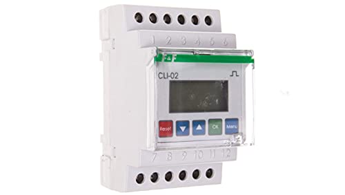 Impulszähler 24-264V AC/DC 1P 8A Modularzahlen CLI-02 Impulszähler 24-264V AC/DC 1P 8A Modularzahlen CLI-02 von F&F