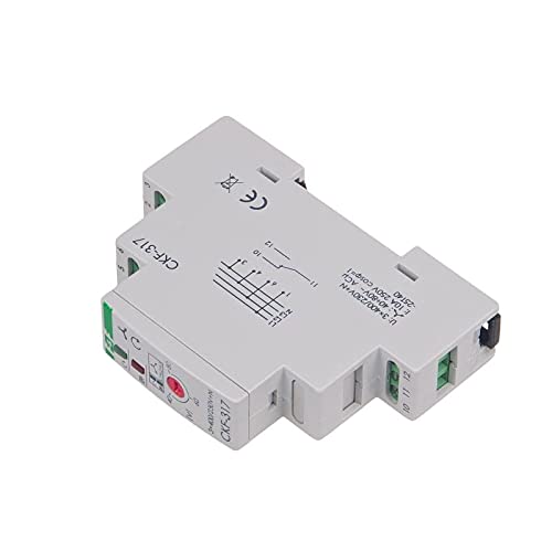 Microprozessor-Phasenaus- und Phasenausfall-Sensor mit einstellbarem Asymmetrieschwert DIN-Schienenmontage True RMS CKF-317-TRMS von F&F