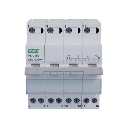 Modularer Schalter Netz - Generator 4P 40A 230/400V PSA-440 F&F Modularer Schalter Netz - Generator 4P 40A 230/400V PSA-440 F&F von F&F
