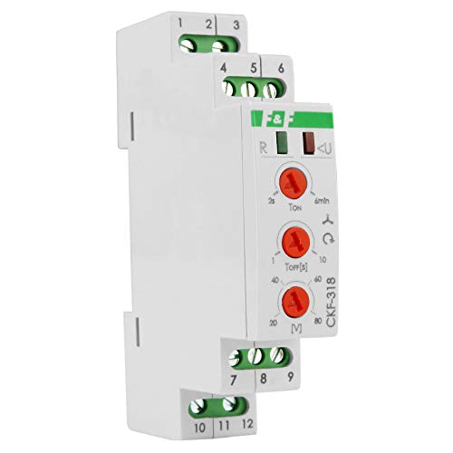 Phasenwächter Überwachungsrelais ohne N-leitung 3x400V 2x8A 40-80V CKF-318 F&F 0927 Phasenwächter Überwachungsrelais ohne N-leitung 3x400V 2x8A 40-80V CKF-318 F&F 0927 von F&F