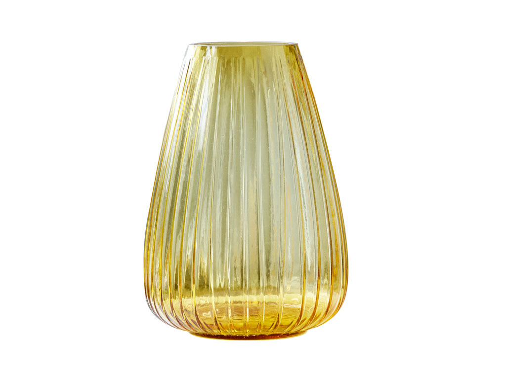 BITZ Vase 2,6 Liter in Farbe amber BITZ Vase 2,6 Liter in Farbe amber von F&H