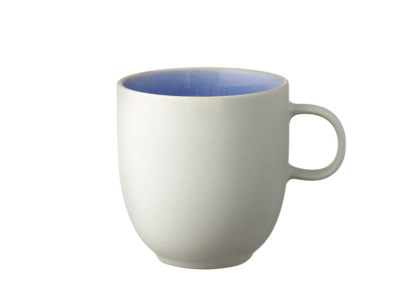 F&H Becher STUDIO ROUND NORTH 0,33 Liter in Farbe Matte white/Shiny river von F&H