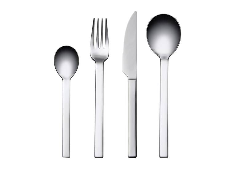 F&H Besteckset STUDIO ROUND STORM in Farbe Metall von F&H
