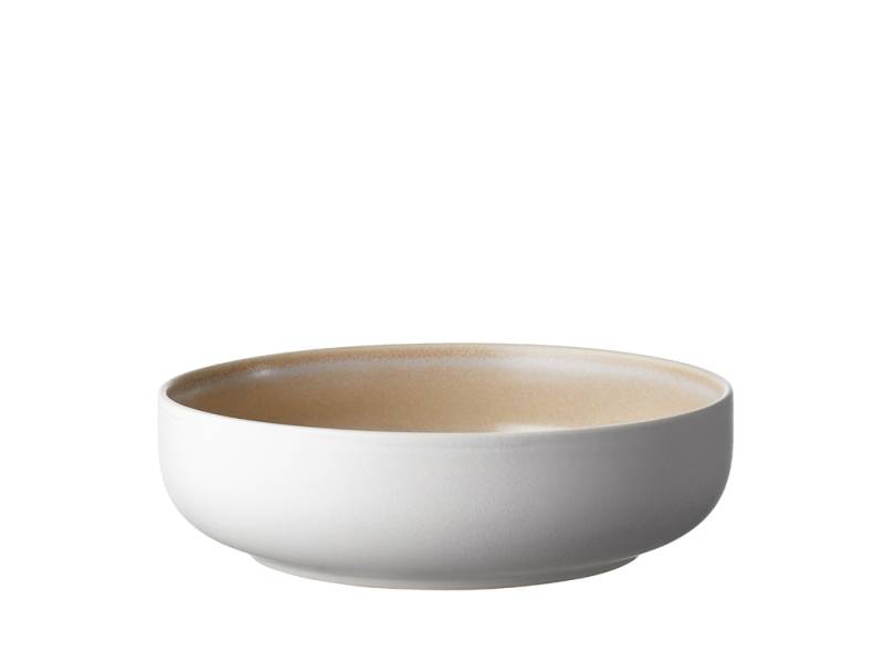 F&H Pastateller STUDIO ROUND NORTH in Farbe Matte white/Matte sand F&H Pastateller STUDIO ROUND NORTH in Farbe Matte white/Matte sand von F&H