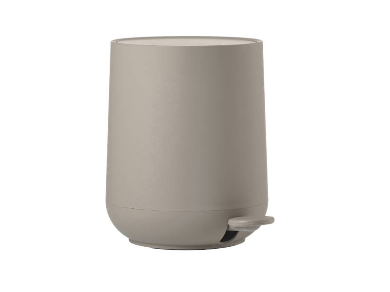 F&H Pedaleimer Nova 3l  NOVA ca. B19,5 H24,6 T25 cm in taupe von F&H
