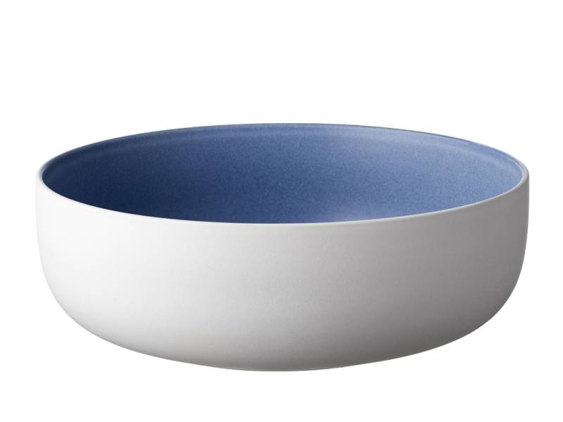 F&H Salatschüssel STUDIO ROUND NORTH in Farbe Matte white/Matte river F&H Salatschüssel STUDIO ROUND NORTH in Farbe Matte white/Matte river von F&H